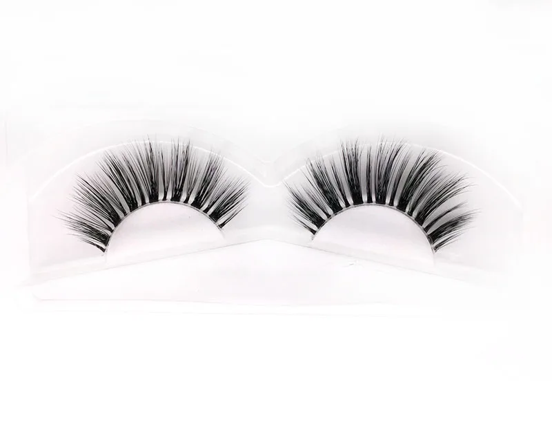 Mink Lashes 3D Eyelashes Invisible Band Natural Black False Eyelash Full Strip cilios Reusable y24 | Красота и здоровье