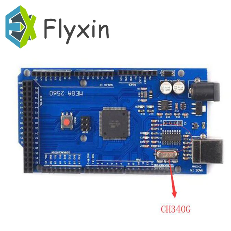 Mega 2560 R3 CH340G Mega2560 REV3 ATMEGA16U2 MU макетная плата без usb кабеля MEGA2560 для arduino|Запасные