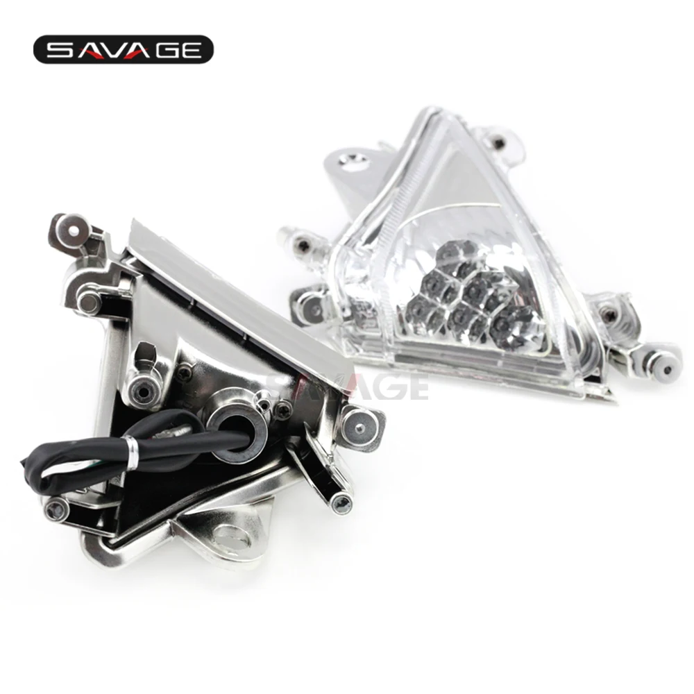 Передний светодиодный указатель поворота для KAWASAKI ZX 10R ZX10R 2004 2005 аксессуары