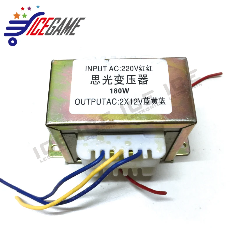 Сделано в Китае аркадная машина трансформатор INOUT AC220V 2*12V автомобильный