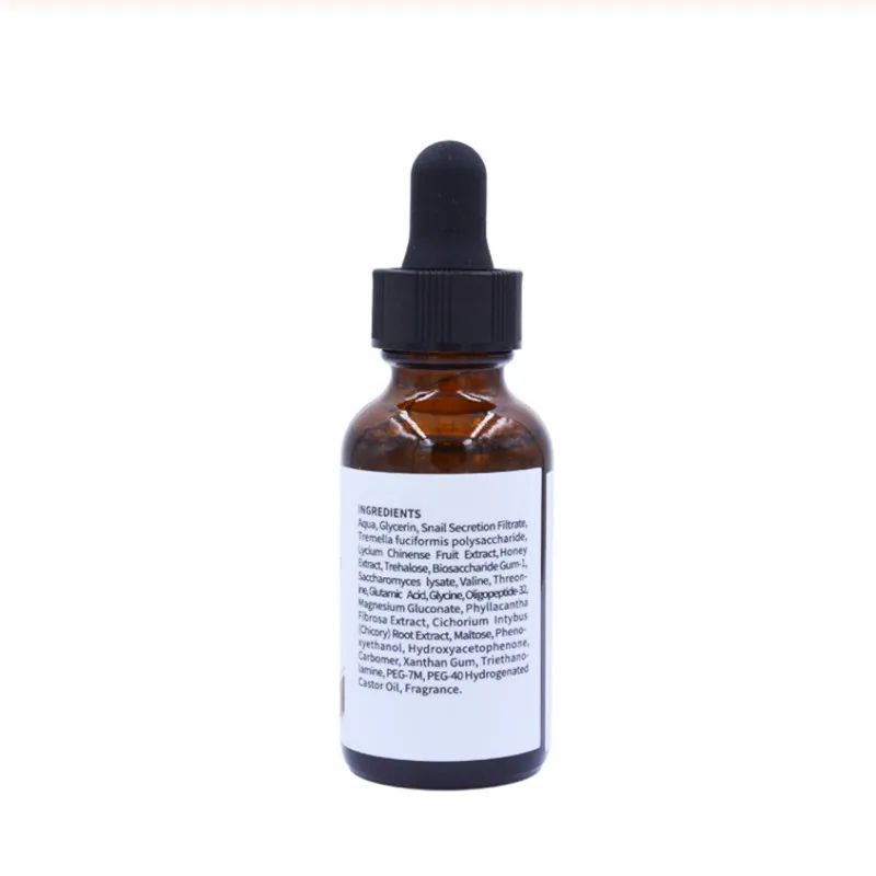 MELAO Snail Essence Hyaluronic Acid Serum Moisturizing Whitening Lifting Firming Essence Anti-Aging Face Skin Care Repair 30ml