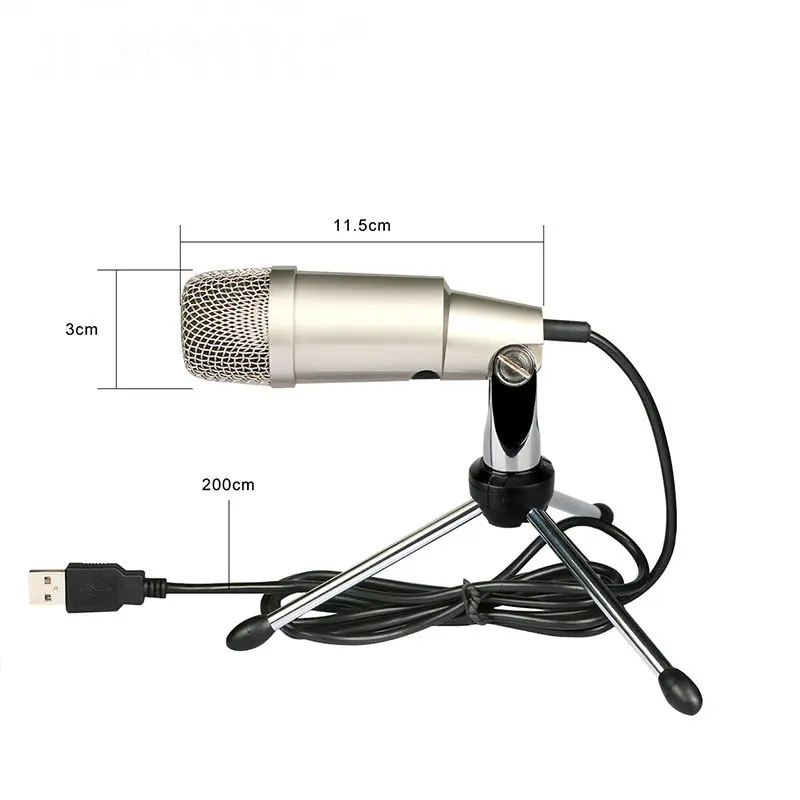 C 330 USB микрофон конденсатор профессиональный проводной студийный караоке для