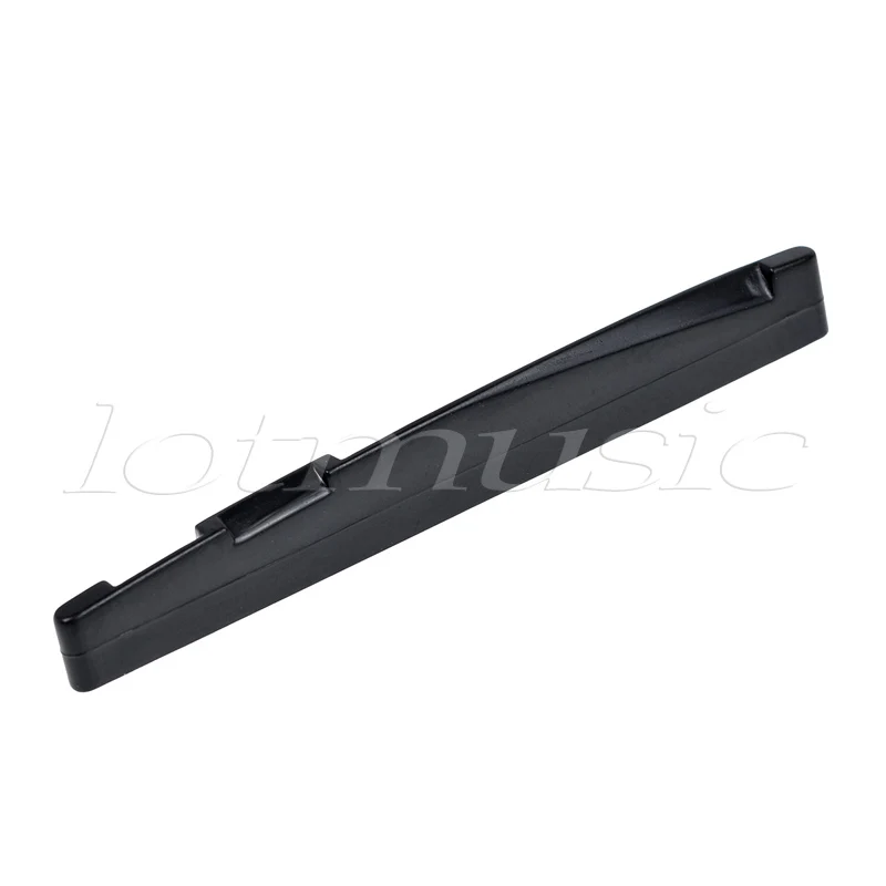 Акустическая гитара мостовое седло для Φ Компенсированный пластик черный|saddle for