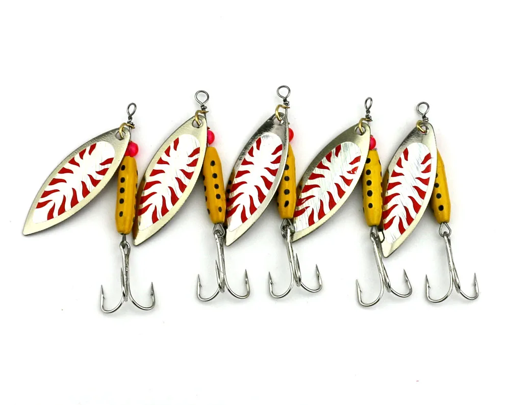 HENGJIA 1pcs Spoon Fishing Lure 7cm 9.9g Hard Metal Jigging Baits Spinnerbait Tackle | Спорт и развлечения