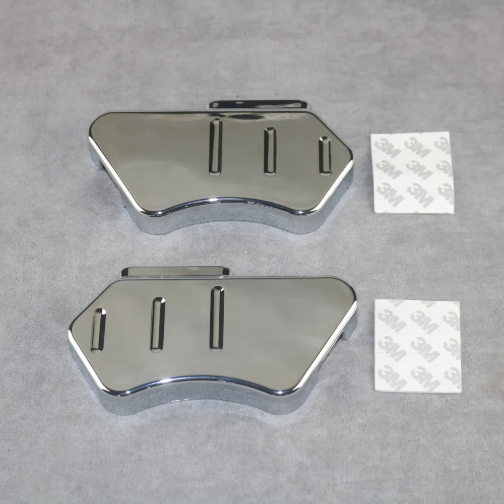 Передние колпачки суппорта мотоцикла для HONDA VTX1800 2002 2003 2004 2005 2006 2007 хром из АБС
