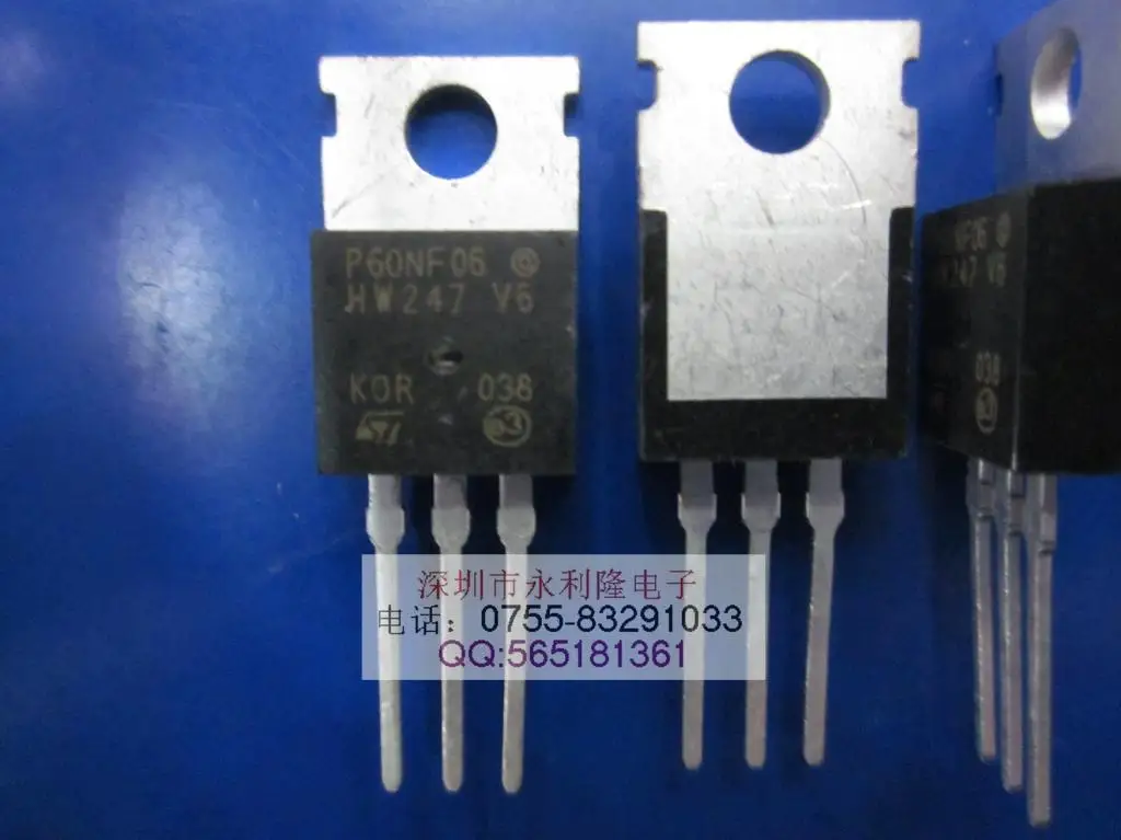 10 шт./P60NF06 P60N06 STP60NF06 TO 220 60A60V TO220|Регуляторы напряж./стабилизаторы| |