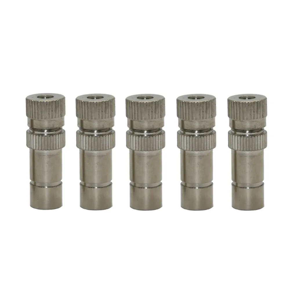 

6mm, 8mm Misting Nozzles Slip-Lock Quick-connect Low Pressure Atomization Spray Nozzle Gareden Sprinklers 5 Pcs