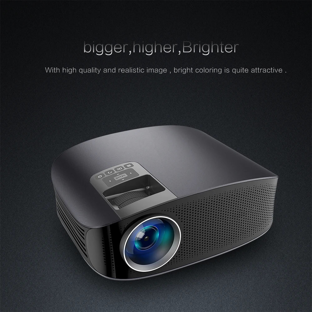 AAO YG600 HD проектор 4000 люмен мультимедийный ЖК-проектор Поддержка Full HD 1080P домашний кинотеатр HDMI VGA USB видео 3D Портативный светодиодный проектор
