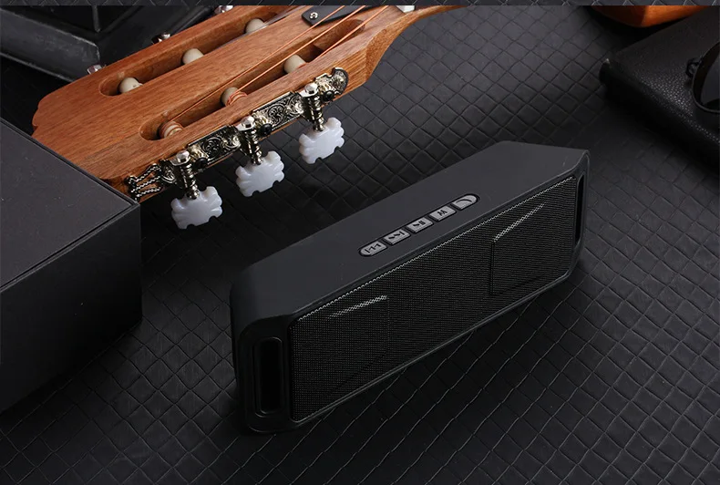 Портативный Bluetooth FM радио беспроводной динамик MP3 музыкальный плеер AM радио 3D стерео приемник наушники Поддержка AUX USB