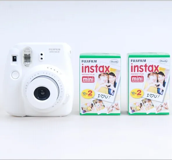 Новое Fujifilm Instax мини 8 пять цветов мгновенной фотографии + 2 коробк. фильм равнине