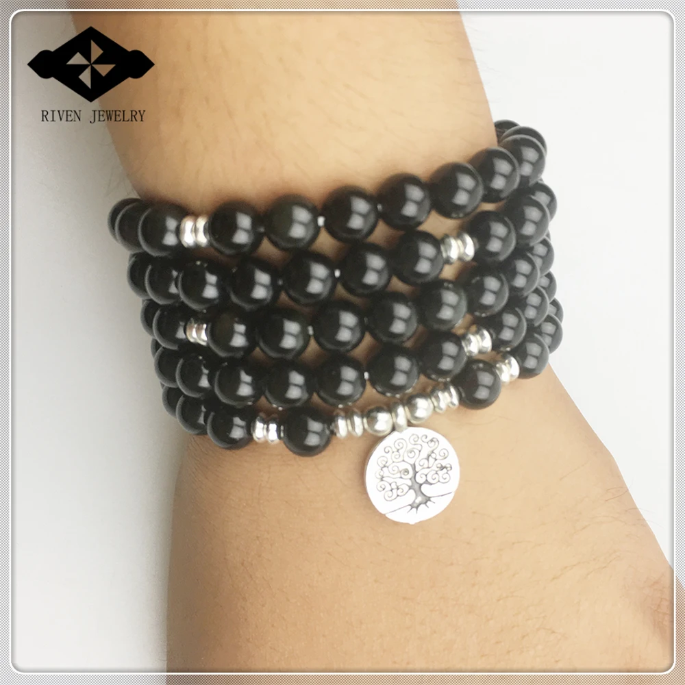SN1166 Новый дизайн женские бусы мала браслет Мода Йога ожерелье дерево жизни с
