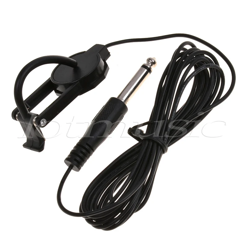 Клип на контактный микрофон пьезо пикап трансадукер для акустической гитары