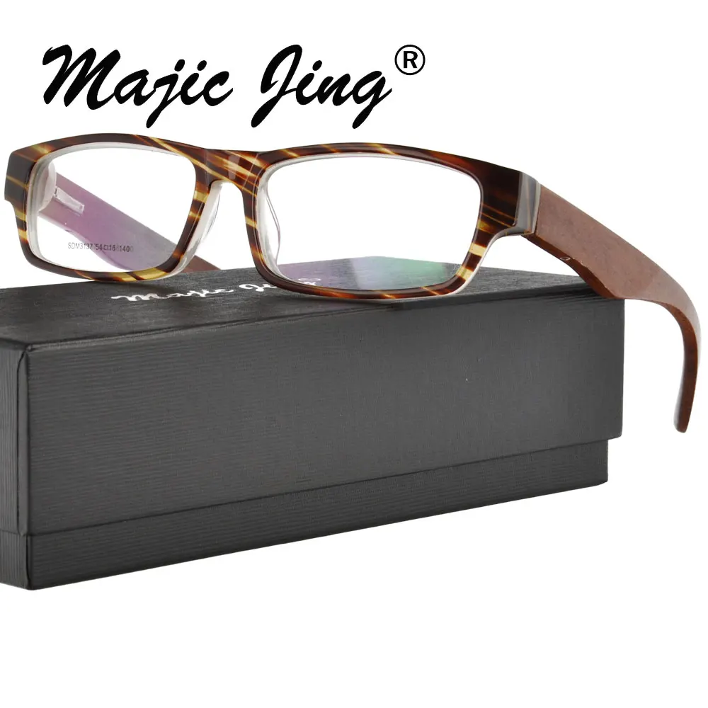 

Magic Jing Acetate RX optical frames myopia eyewear eyeglasses prescription spectacles for men SDM3137