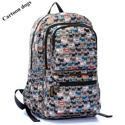 camouflage dog Детский Школьный рюкзак vivisecret для мальчиков, Детский рюкзак, ранец, сумка-портфель с милым мультяшным принтом - Цвет: camouflage dog