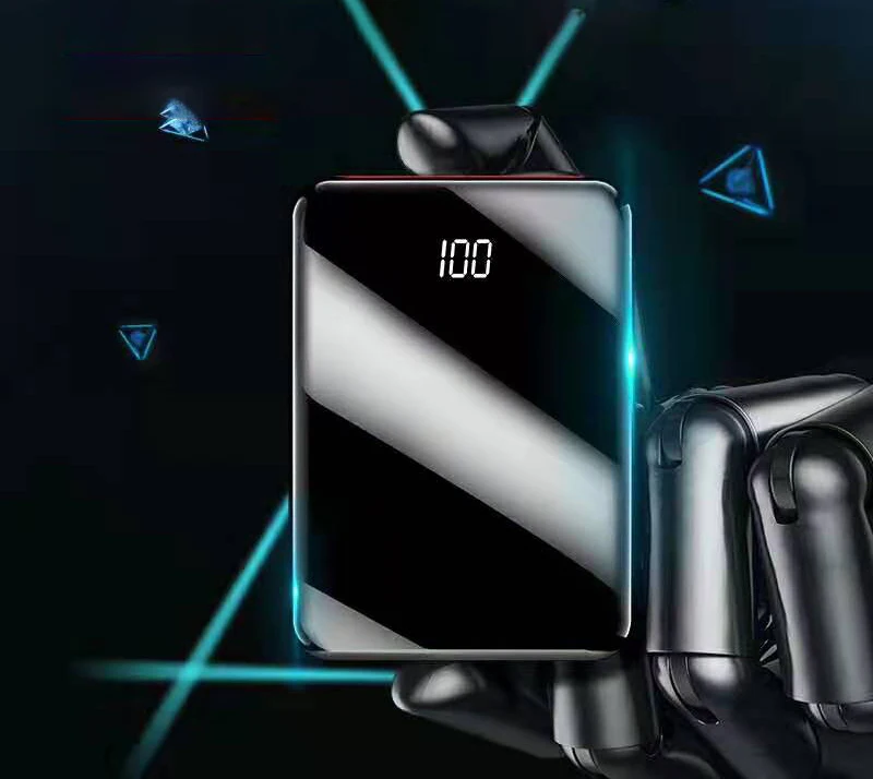 30000 мАч Внешний аккумулятор для iPhone Xiaomi samsung Внешний аккумулятор 2 USB мини внешний аккумулятор зарядное устройство для мобильного телефона внешний аккумулятор