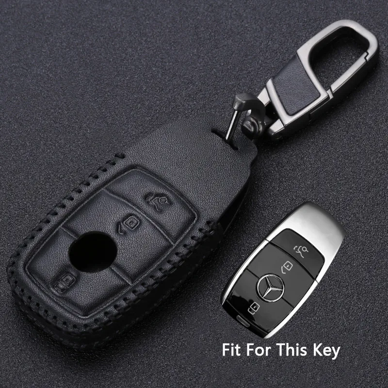 KUKAKEY автомобильные брелки для Mercedes Benz E класс E200 E260 E300 E320 W213 пульт дистанционного управления без ключа 3 Кнопка чехол для ключа сумка Fob оболочка
