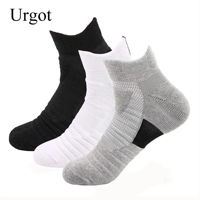 

Urgot 5 Pairs Men Socks Warm Winter Thicker Combed Cotton Thermal Towel Bottom Foot Wear Terry Socks Men Durable Sock Calcetines