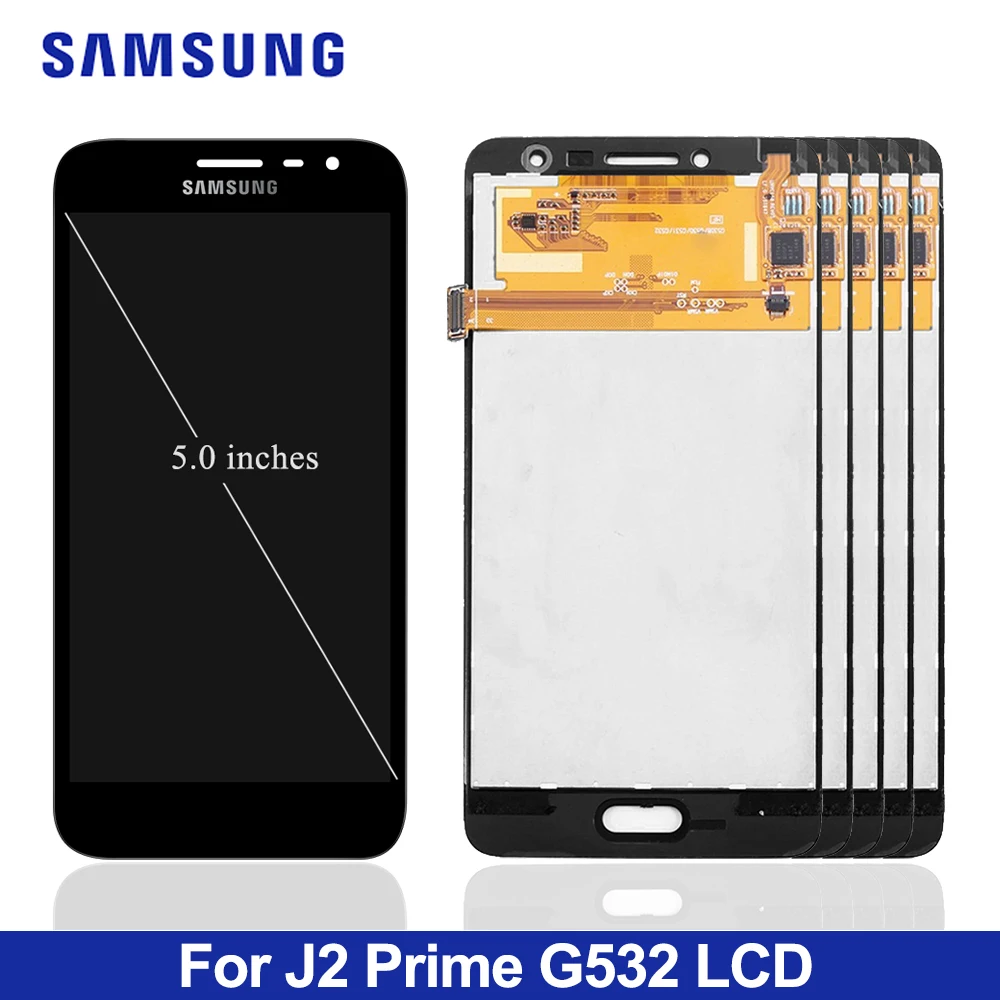 5 шт./лот тест для Samsung J2 Prime ЖК дисплей сенсорный экран дигитайзер сборка G532 G532F