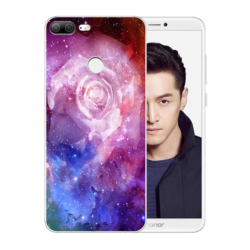 Роскошный чехол для телефона Huawei Honor 9 Lite из мягкого ТПУ 5 65 дюйма с ледяным узором