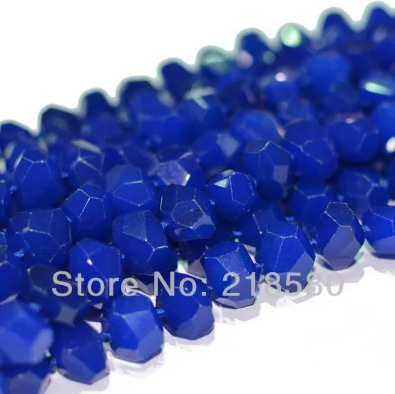 

H-ANB01 5 Strands/lot Candy Color Faceted Agat Stone Beads Irregular Shape 12x16mm