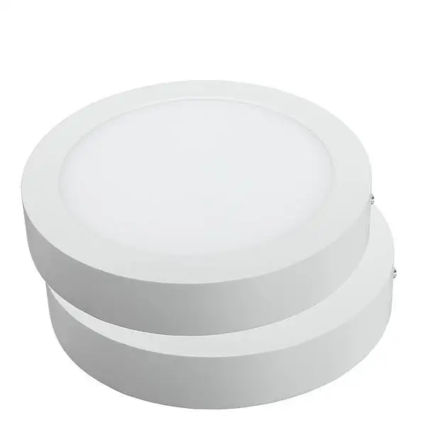 Круглая потолочная Светодиодная панель с регулируемой яркостью освещение