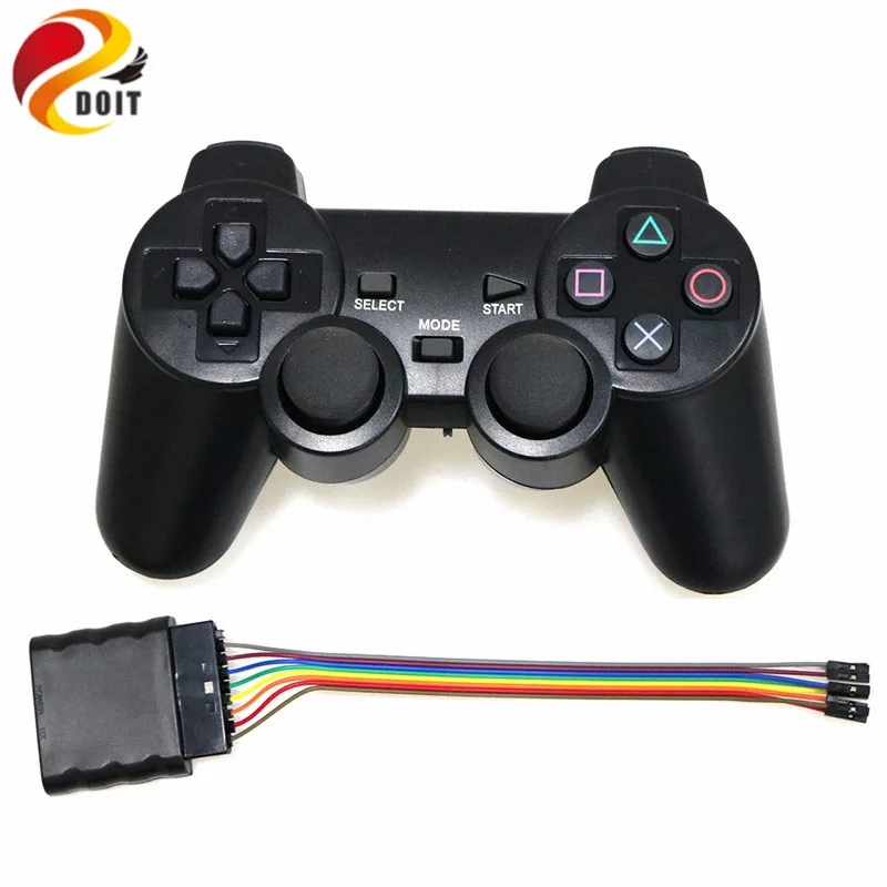 Беспроводной игровой джойстик 2 4G для контроллера PS2 с беспроводным приемником