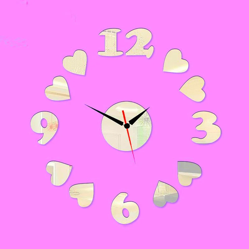 Винтажные настенные часы кварцевые современный дизайн reloj de pared horloge акриловая
