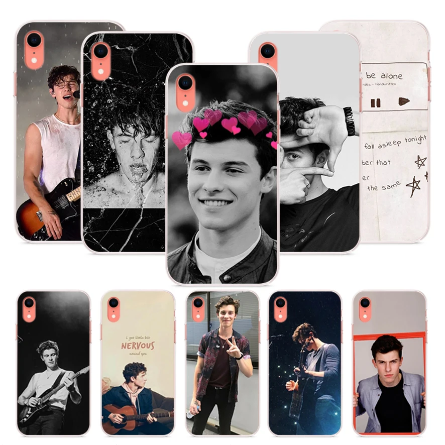 OUTMIX Shawn Mendes Funny Print Phone Case For iPhone SE 5S 6 7 8 6S 7plus 8plus X XS max XR 6plus phone shell | Мобильные телефоны