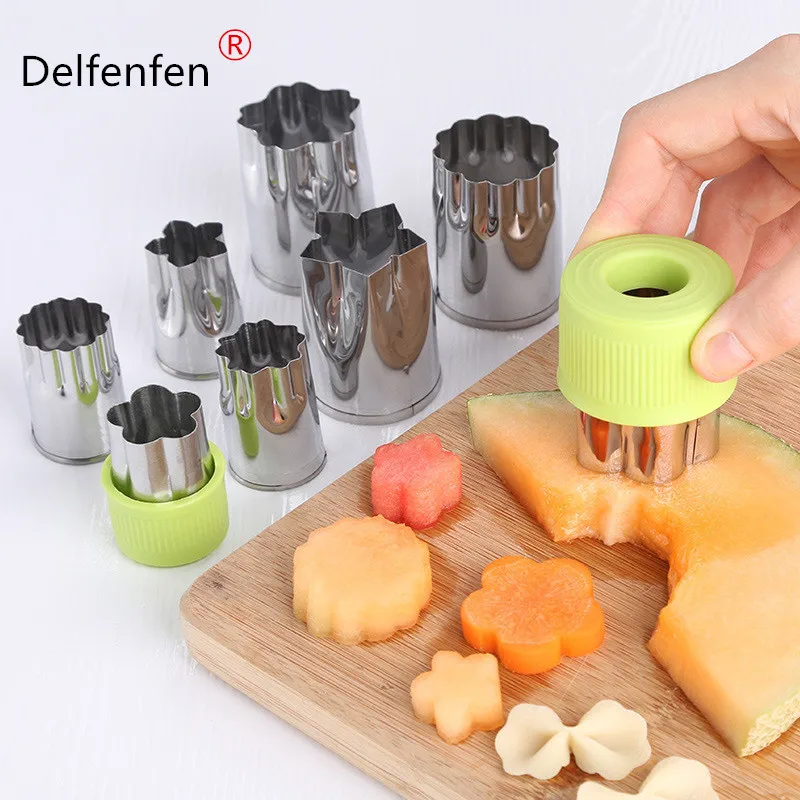 Delfenfen 8 шт. бренд фрукты выкопали ложка шарик резные инструменты набор фруктов нож