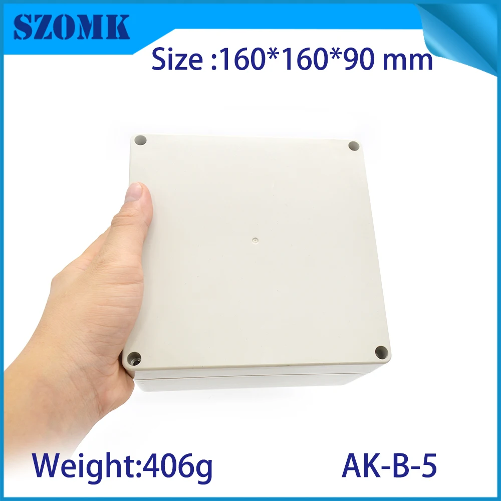 1 шт. пластиковый корпус для усилителя питания ip65 szomk|box for|box for electronicboxes electronic projects |
