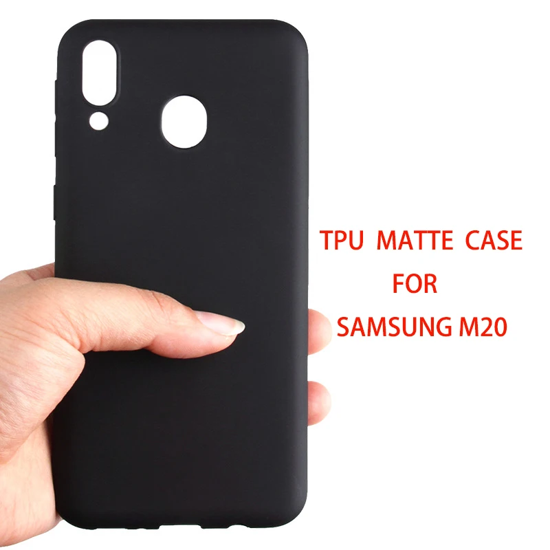 Матовый чехол для samsung galaxy M30 M20 M10 A10 A30 A40 A50 A70 однотонный Мягкий из ТПУ A8S A9S A6S |