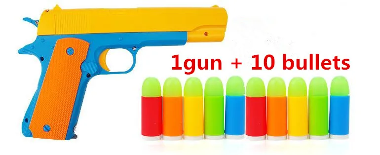 1 шт. классические M1911 Игрушечные лошадки пистолет детские игрушечные пистолеты