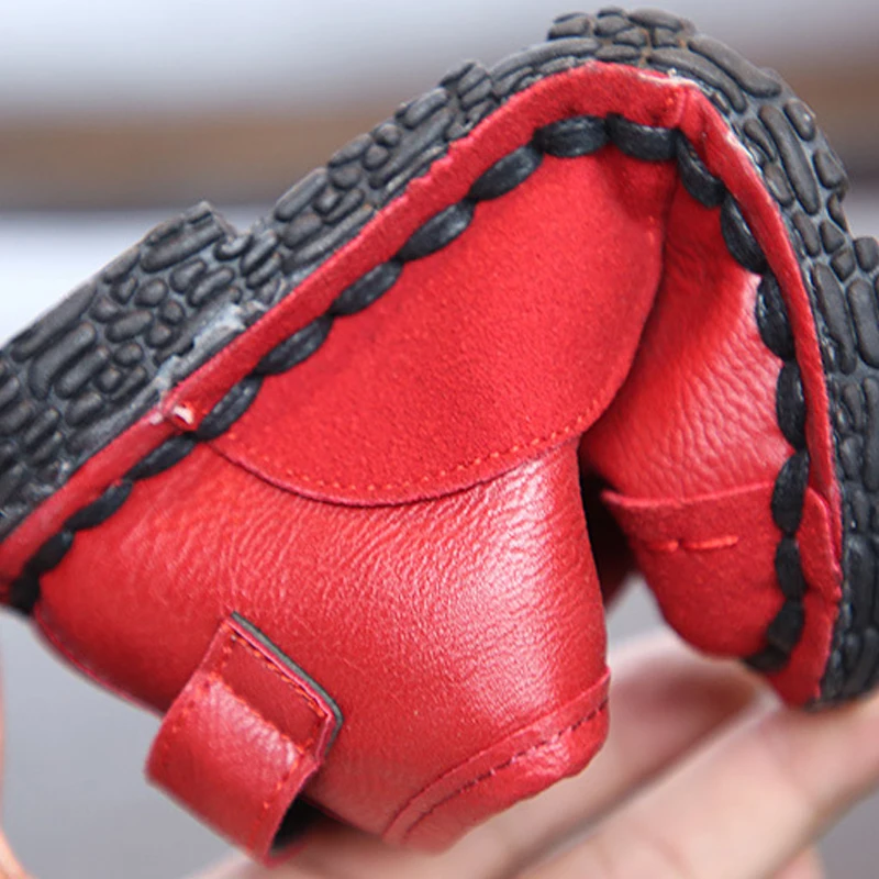 Girls Boots Autumn Winter Children Boys Fashion Warm Baby Shoes Sneakers Waterproof Kids Leather | Детская одежда и обувь