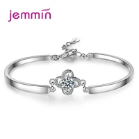 trendy adjustable cubic zircon charmjemmin bracelets bangles for women fashion pulseira feminina jewelry pulseras