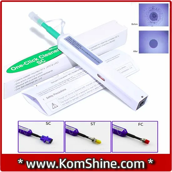 Komshine koc-250 2.5 мм FC/SC/ST Волокно-Оптических Cleaner один клик Тематические товары про