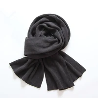winter fashion warm thick soft knitted blanket knit lightweight long scarf shawl for women solid color