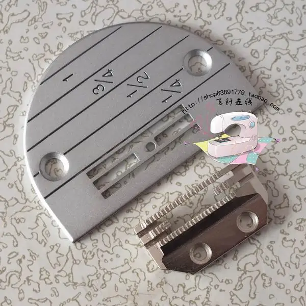 Промышленные детали швейной машины игольчатая пластина и кормушка для собак|sewing