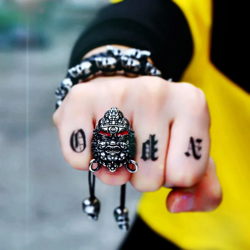 Мужское кольцо на удачу от Beier из нержавеющей стали с уникальным дизайном