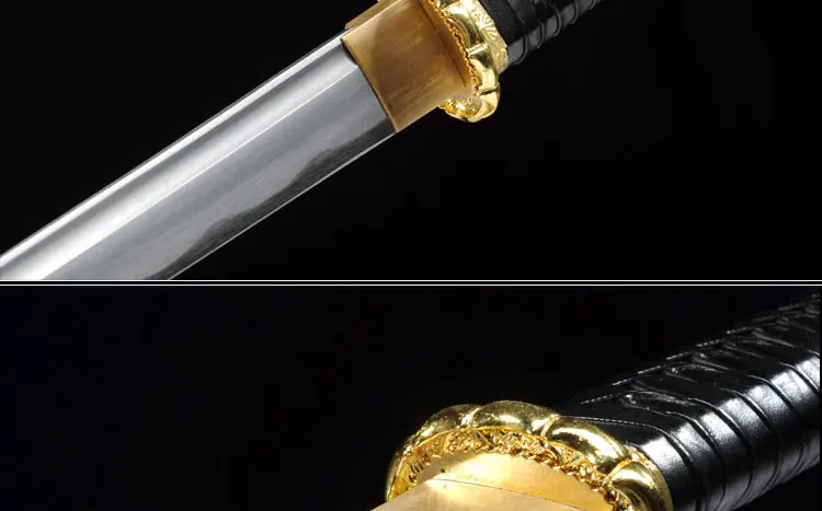 Japan Katanas Blancas High Manganese Steel Samurai Sword Handmade Katana Samurai Tanto Knife Katana Sword Battle Ready