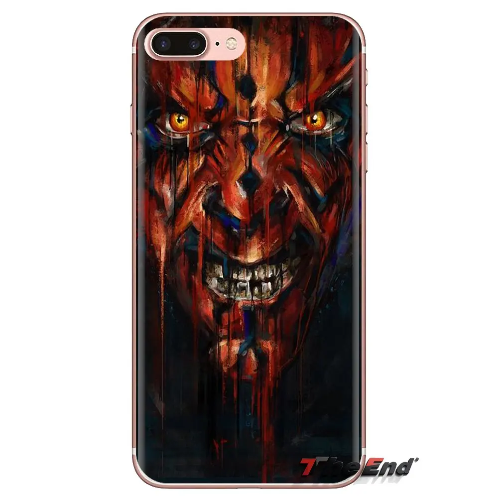 Sith star wars darth maul темные боковые мягкие чехлы из ТПУ для Oneplus 3T 5T 6T Nokia 2 3 5 6 8 9 230 3310 1 7 Plus