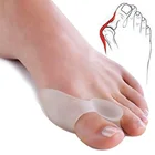 3 пары, силиконовый эктропионный выпрямитель для пальцев ног, гель для ухода за кожей ног