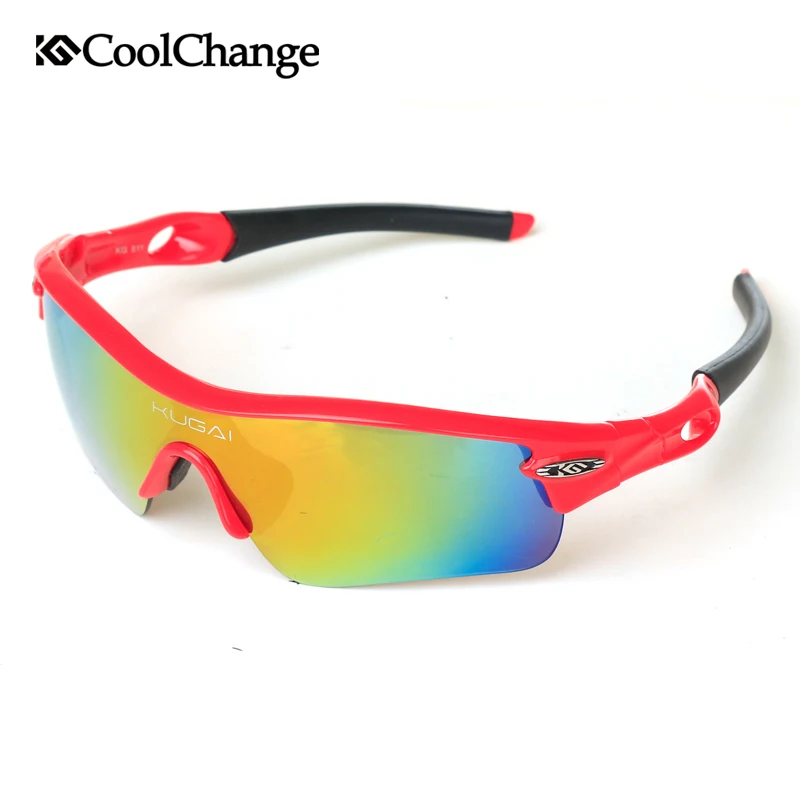 CoolChange 5 линз поляризованные велосипедные солнцезащитные очки для спорта на