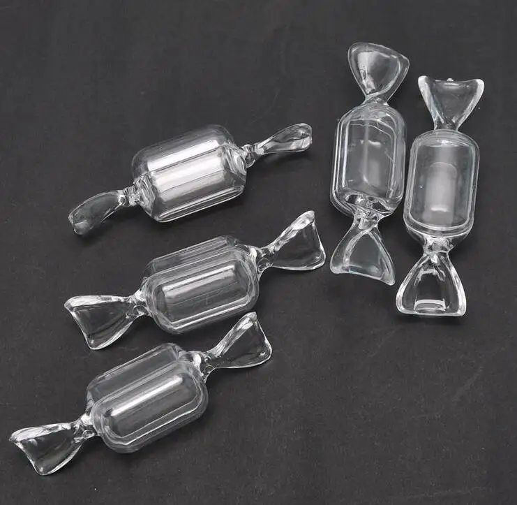 Высокое качество Новое поступление 10 шт. прозрачный пластик сладкие конфеты в