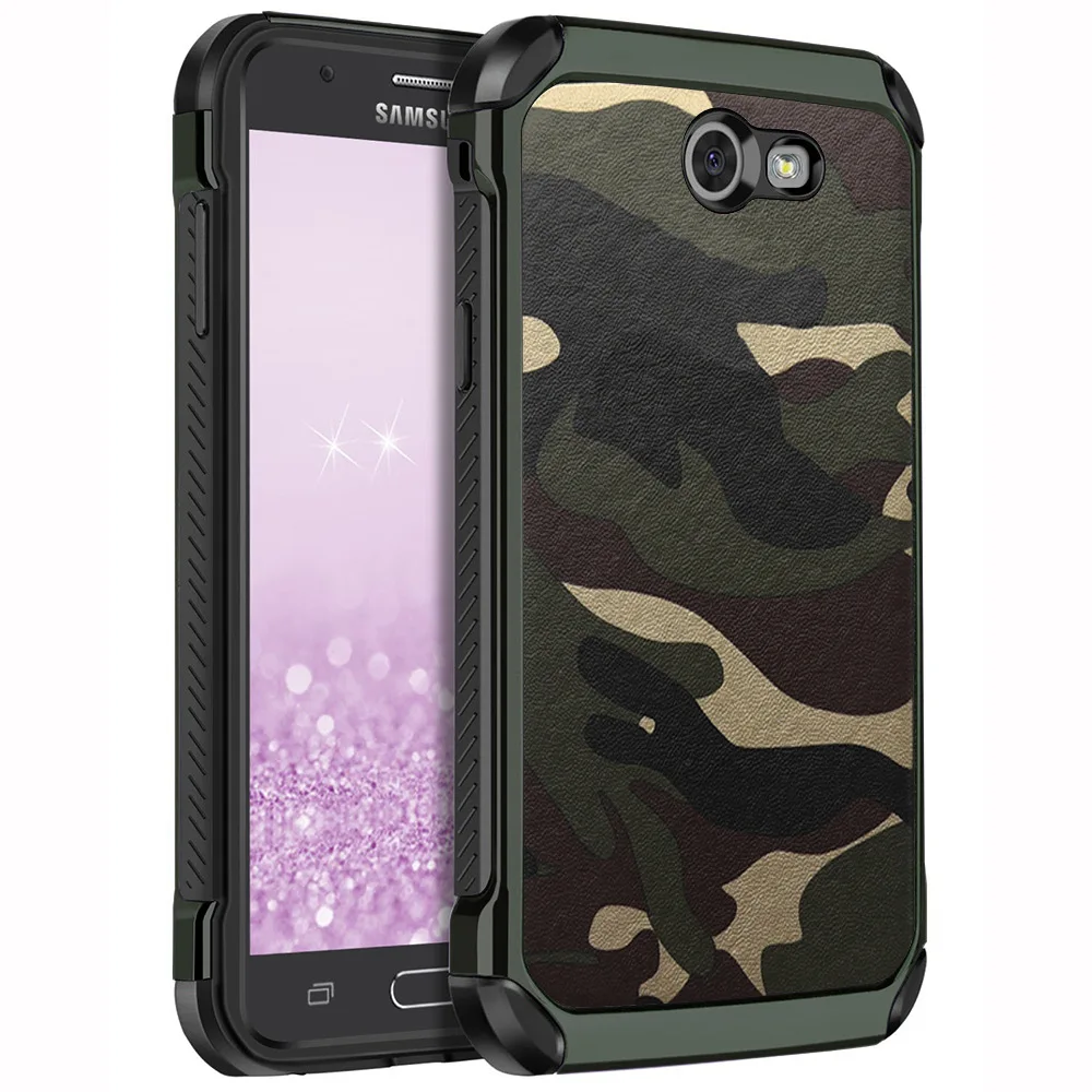 For Samsung Galaxy A3 A7 2017 A6 A5 A8 2018 A9 Star Case Shockproof Armor Ultra Hybrid Rugged Camouflage Cover |