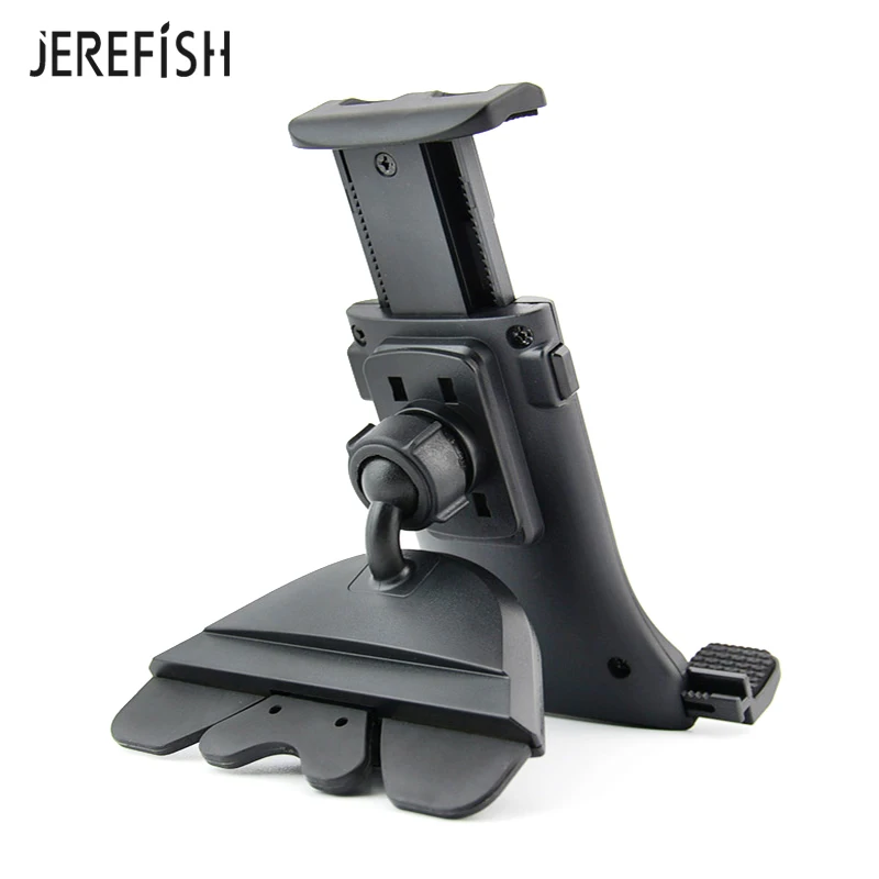 Универсальный автомобильный держатель для телефона JEREFISH с CD слотом iPhone X 8 7 6