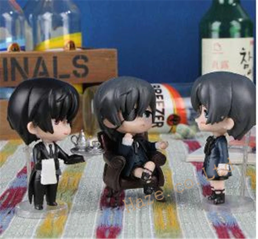 Аниме Kuroshitsuji Black Butler Sebastian ПВХ фигурка игрушка|figure toy|black butleranime figure |