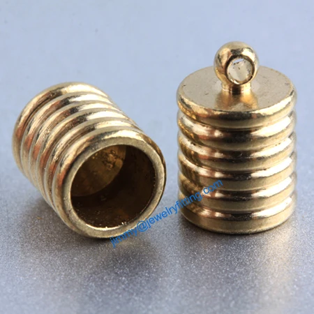 800pcs jewelry fingding Metal End caps chain end connectors