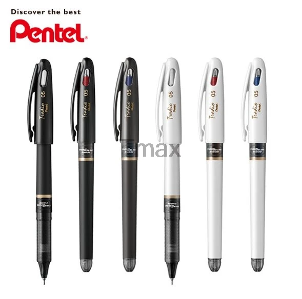 3 Pcs/Lot Pentel BLN115 Tradio Pen 0.5 mm Fashion Gel Ink Japan Quick drying pen signing Office & School Supplies|gel pen|pen 0.5pen |