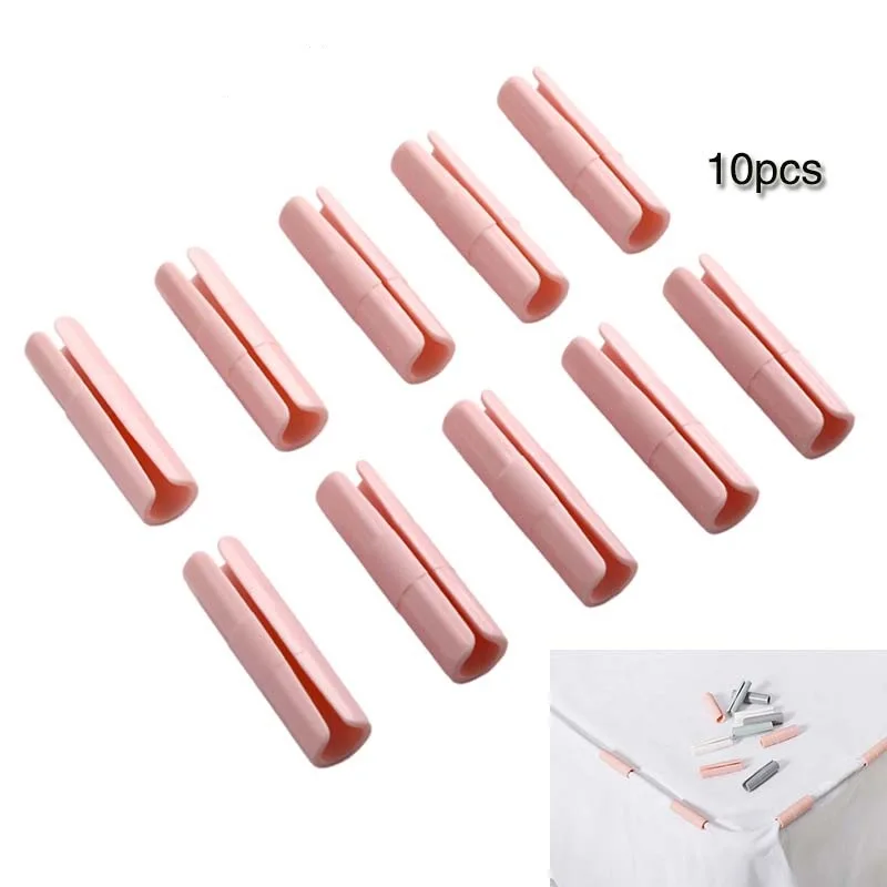 10 шт. кровать зажимы для пакетов крепеж четыре цвета Одежды Колышки из АБС