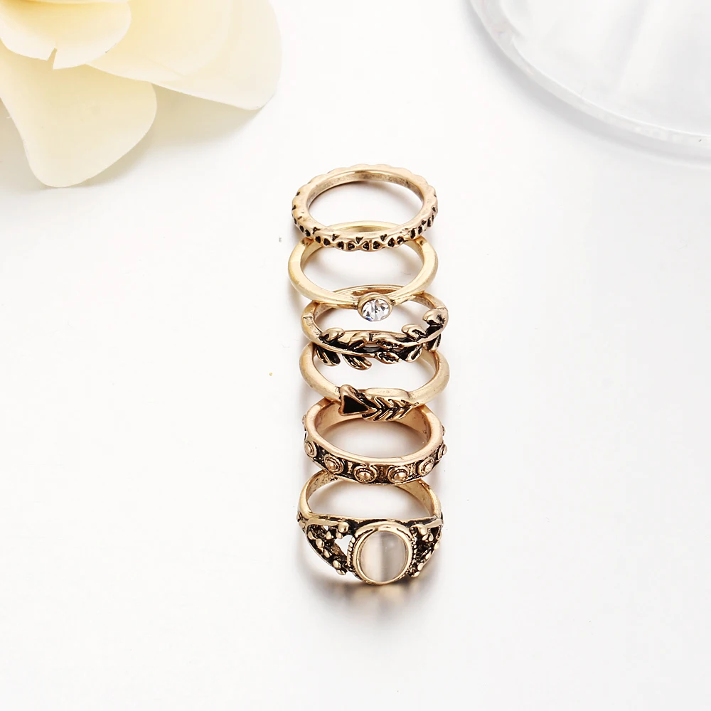 Женское кольцо с опалом украшение в стиле ретро | Украшения и аксессуары